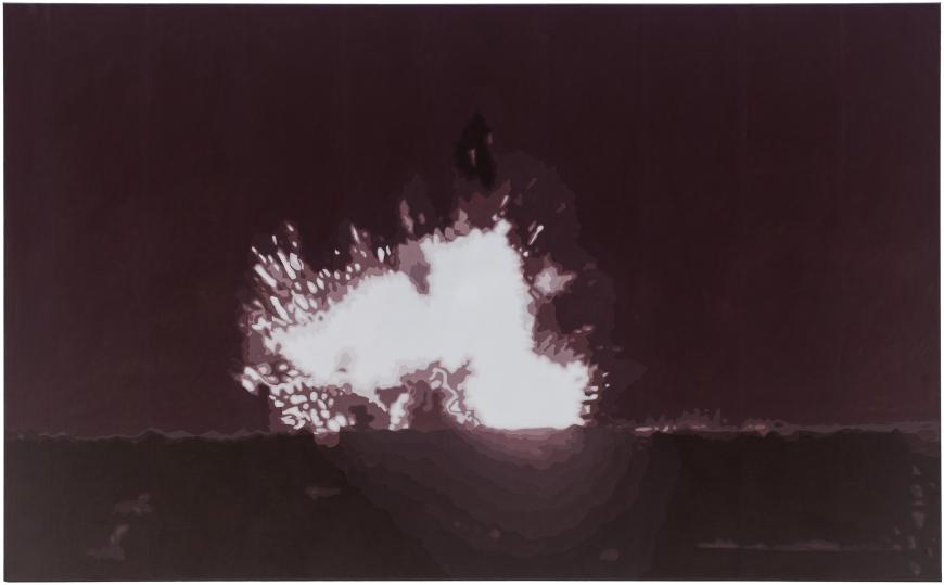 Eine schöne Explosion