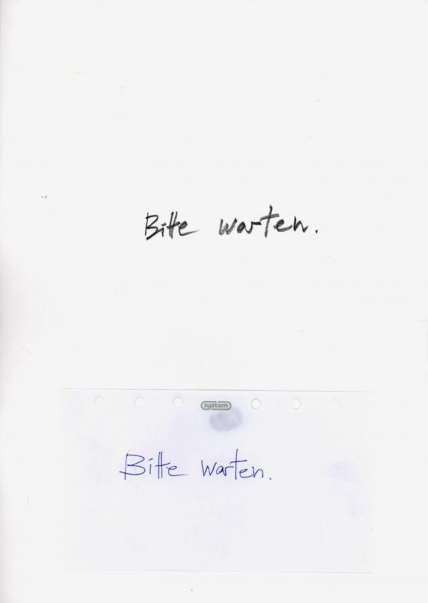 Bitte warten ZV
